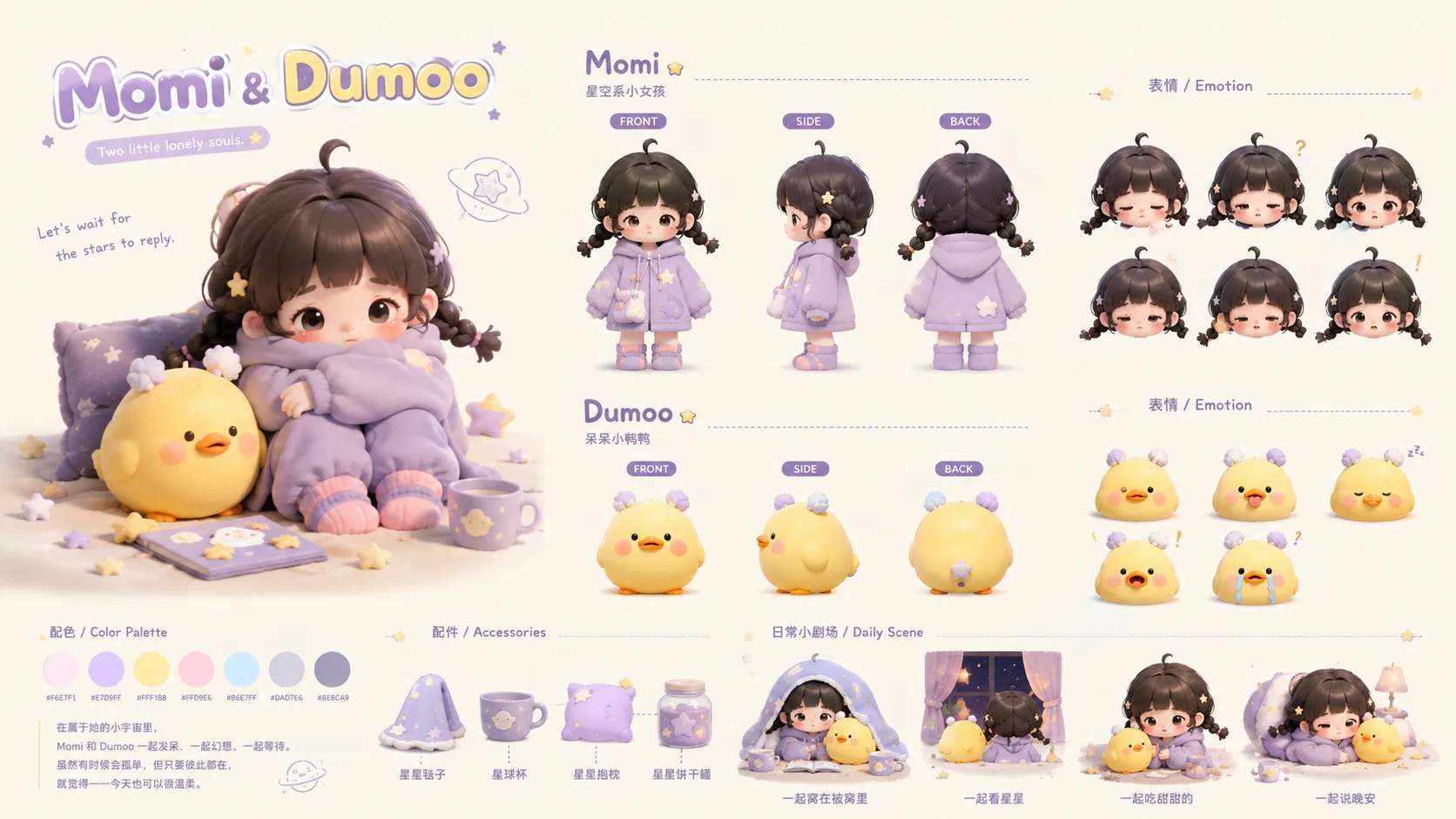 Momi & Dumoo 角色设定总览