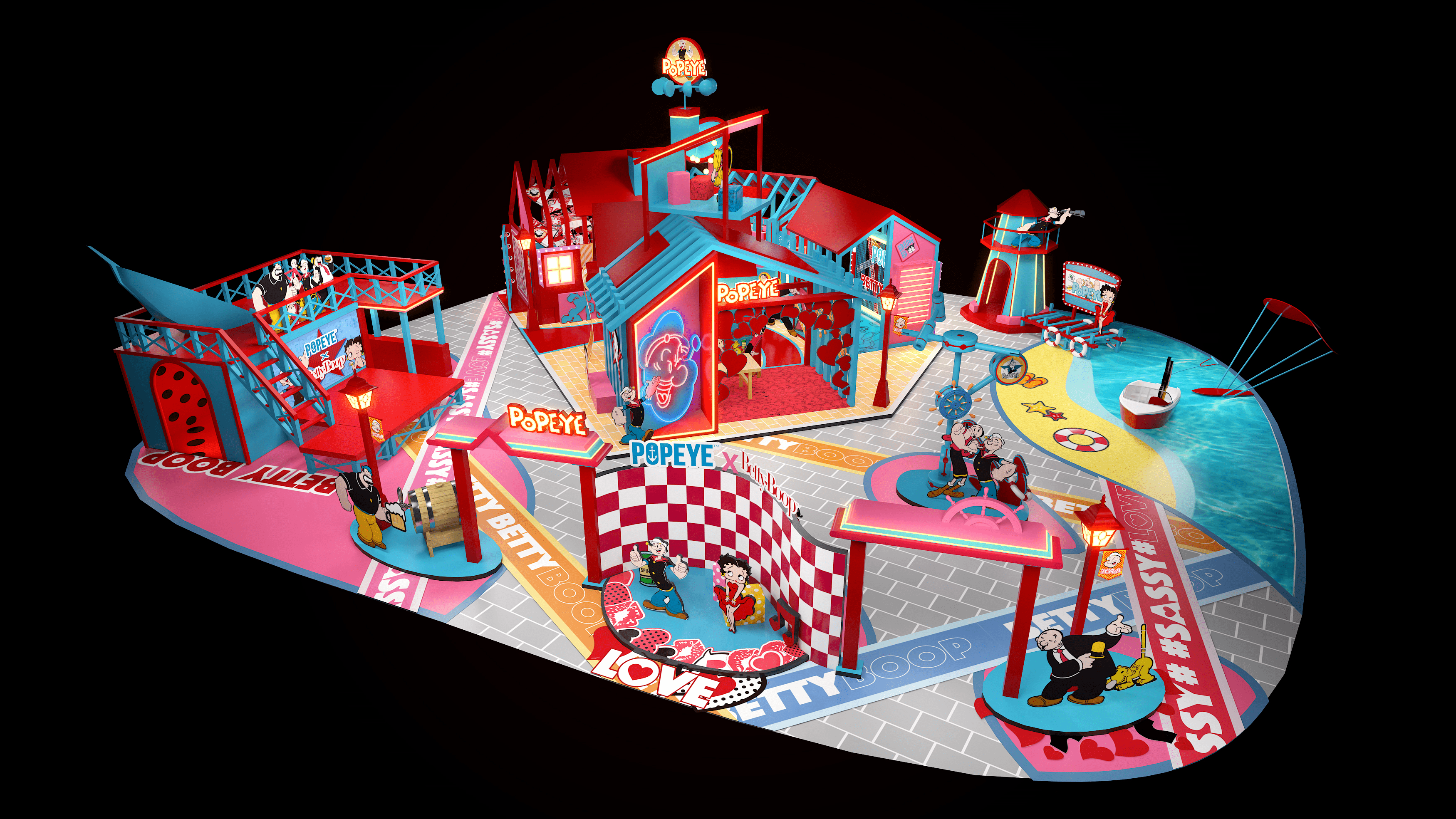 Popeye x Betty Boop 主题展 - 总览